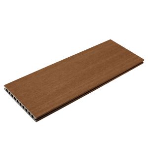 Composiet vlonderplank houtstructuur 23x210mm teak