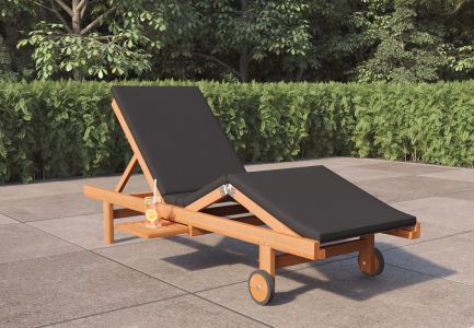 Teak sunlounger Wembley