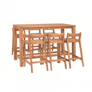 Teak tuinset Barset Buckingham