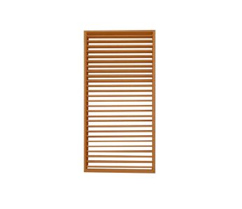 Keruing shutter Royal recht 15mm 68x900x1800mm